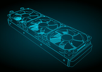 Computer liquid cooling system