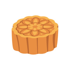 Sticker - flat chinese mooncake