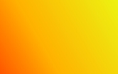 Wall Mural - Illustration of bright orange and yellow gradient background