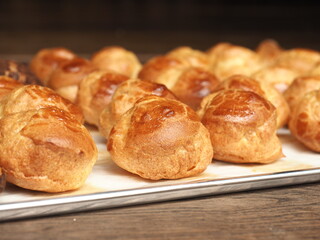 Canvas Print - choux pastry