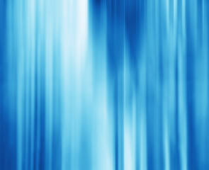 Wall Mural - blue motion vertical abstract / abstract blue background, glowing lines, motion blur concept modern technology