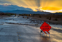 Flash Floods Caused Significant Damage After Storms Extinguished The Carpenter 1 Fire In 2013, Near Las Vegas, NV.