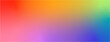 Long banner rainbow color gradient background banner vector template. LBGT people pride symbol.