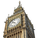 Fototapeta Big Ben - Big Ben in London transparent PNG