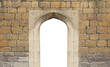 © Claudio Divizia - Ancient portal gate, transparent PNG