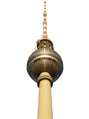 Fernsehturm (TV Tower) in Berlin transparent PNG