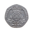 © Claudio Divizia - 20 pence coin, United Kingdom transparent PNG