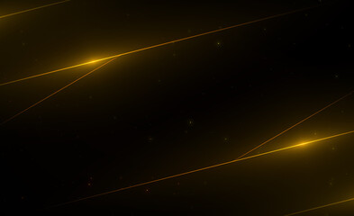 Wall Mural - abstract luxurious gold frames light in background