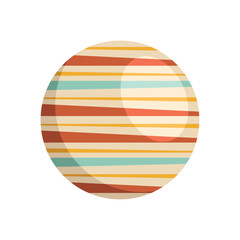 Wall Mural - colorful planet space outer