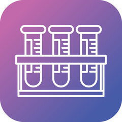 Poster - Test Tubes Icon