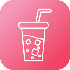 Sticker - Soft Drink Icon