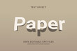 © Nustian Degraf - fold paper text effect template design