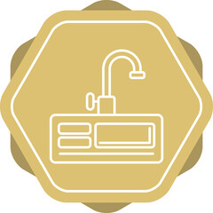 Sticker - Kitchen Sink Icon