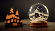 ハロウィンスノードーム 無料画像 - Public Domain Pictures