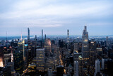Fototapeta Nowy Jork - New York skyline night