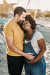 © Kelsey Smith/Stocksy - Husband and wife at beach