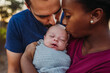 © Kelsey Smith/Stocksy - Newborn and Parents