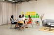 © Valentina Barreto/Stocksy - Business people coworking at office