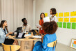 © Valentina Barreto/Stocksy - business brainstorming meeting