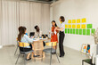 © Valentina Barreto/Stocksy - Creative team business meeting in coworking area