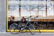 © Valentina Barreto/Stocksy - Bicycles parked outside showcase restaurant