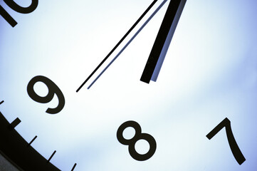 Poster - wall clock detail