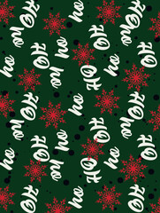 Wall Mural - christmas theme snowflake  seamless pattern, winter snowflake vector background