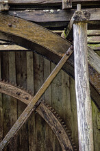 Old Wooden Waterwheel
