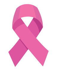 Sticker - pink ribbon breast cancer