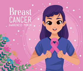 Sticker - breast cancer campaign poster