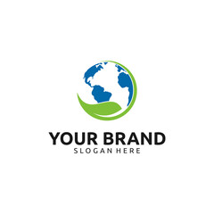 Wall Mural - GREEN EARTH LOGO DESIGN