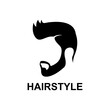 men hair style logo