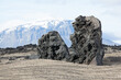 Islanda, monolite di lava