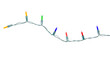 © Achira22 - Christmas lights string isolated on white background with clipping path.