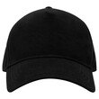 Black baseball cap mockup, Cutout.