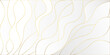 © M2L - White futuristic gold pattern abstract background with wavy shape, white abstract use for business, corporate, institution, poster, template, party, festive, seminar, advertising, vector, illustration