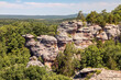 Camel Rock is a landmark natural sandstone rock formation in the scenic Garden of the Gods Wilderness of Shawnee National Forest in southern Illinois.