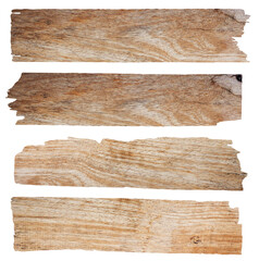  Old Wood plank, isolated 