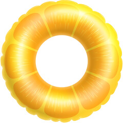 Orange Swimming Pool Float Ring