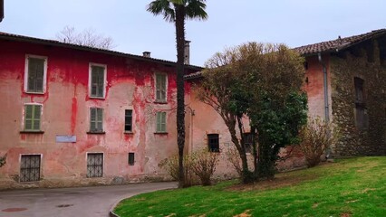 Wall Mural - Savosa village panorama, Ticino, Switzerland