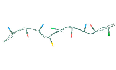 Wall Mural - christmas lights