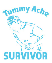 Tummy Ache Survivor Svg, Tummy Ache Survivor Png, Tummy Ache Survivor Retro Vintage Png, Tummy Ache Survivor Rainbow Svg, Tummy Ache Flag
