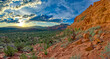 © Deep Desert Photo - Sunset view from Sedona's Cockscomb Butte