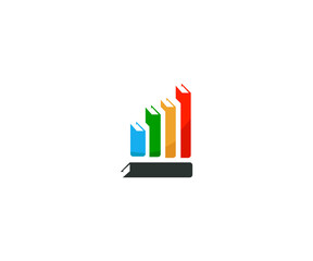 Wall Mural - Creative Financial Bookkeeping Logo Design Vector Icon Illustrator.