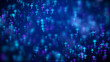 © agratitudesign - Abstract Religious Dark Blue Purple Shiny Blurry Focus Cross Jesus Christianity Symbol Lights Flying With Sparkle Stars Background