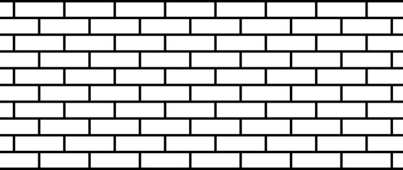 line brick seamless pattern vector