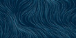 © bagotaj - Blue and White Moving, Flowing Stream of Particles in Curving, Wavy Lines - Digitally Generated Futuristic Abstract 3D Geometric Background Design, Generative Art, Template in Editable Vector Format