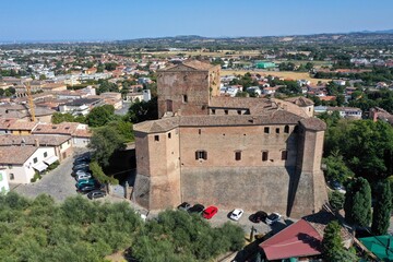 Wall Mural - Castle of Santarcangelo di Romagna, Rocca malatestiana