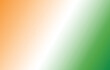 Indian tricolour gradient orange white green gradient background