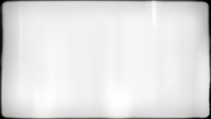 Wall Mural - grunge empty film background frame border. dirty distressed black and white vintage 8k 16:9 weathere